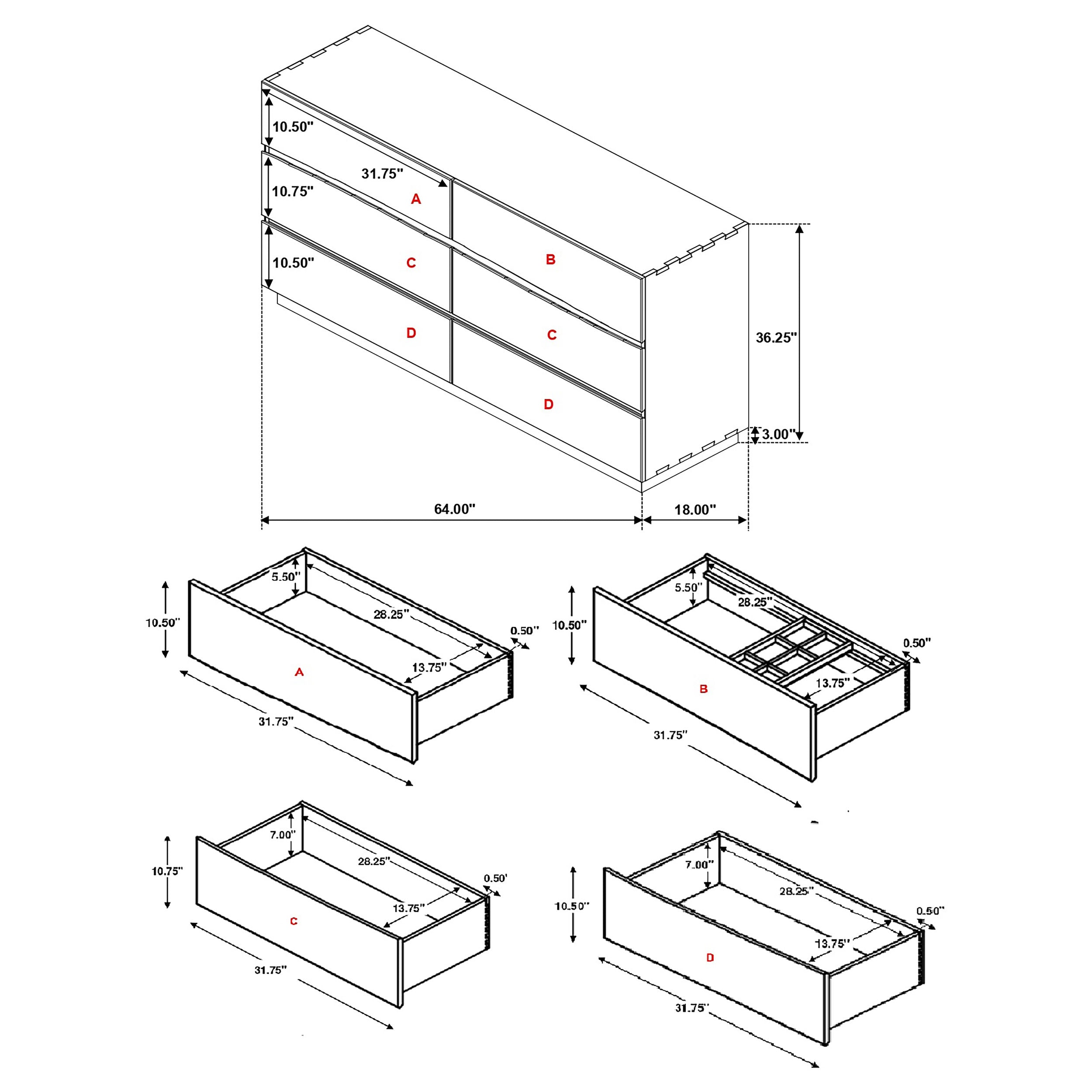 Juego de dormitorio Winslow