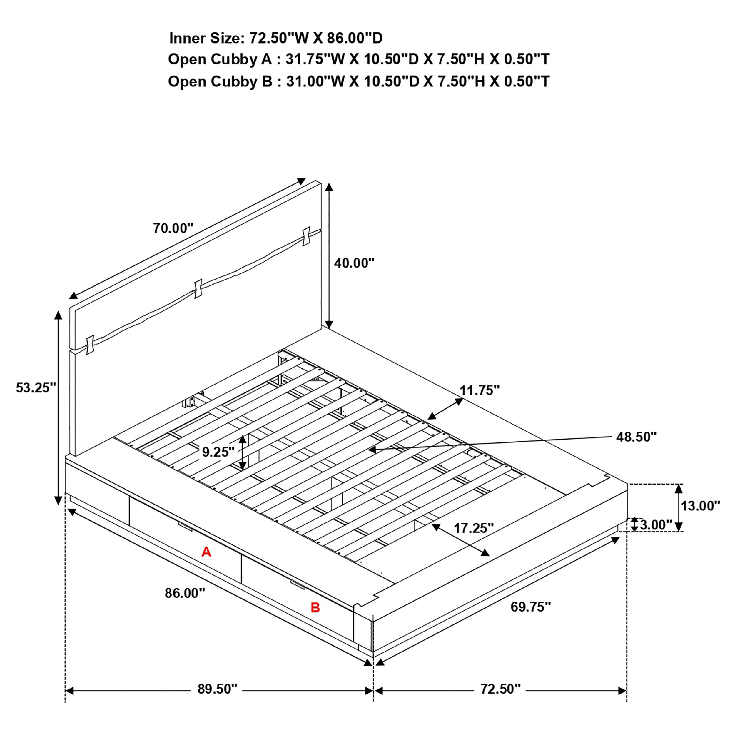 Juego de dormitorio Winslow