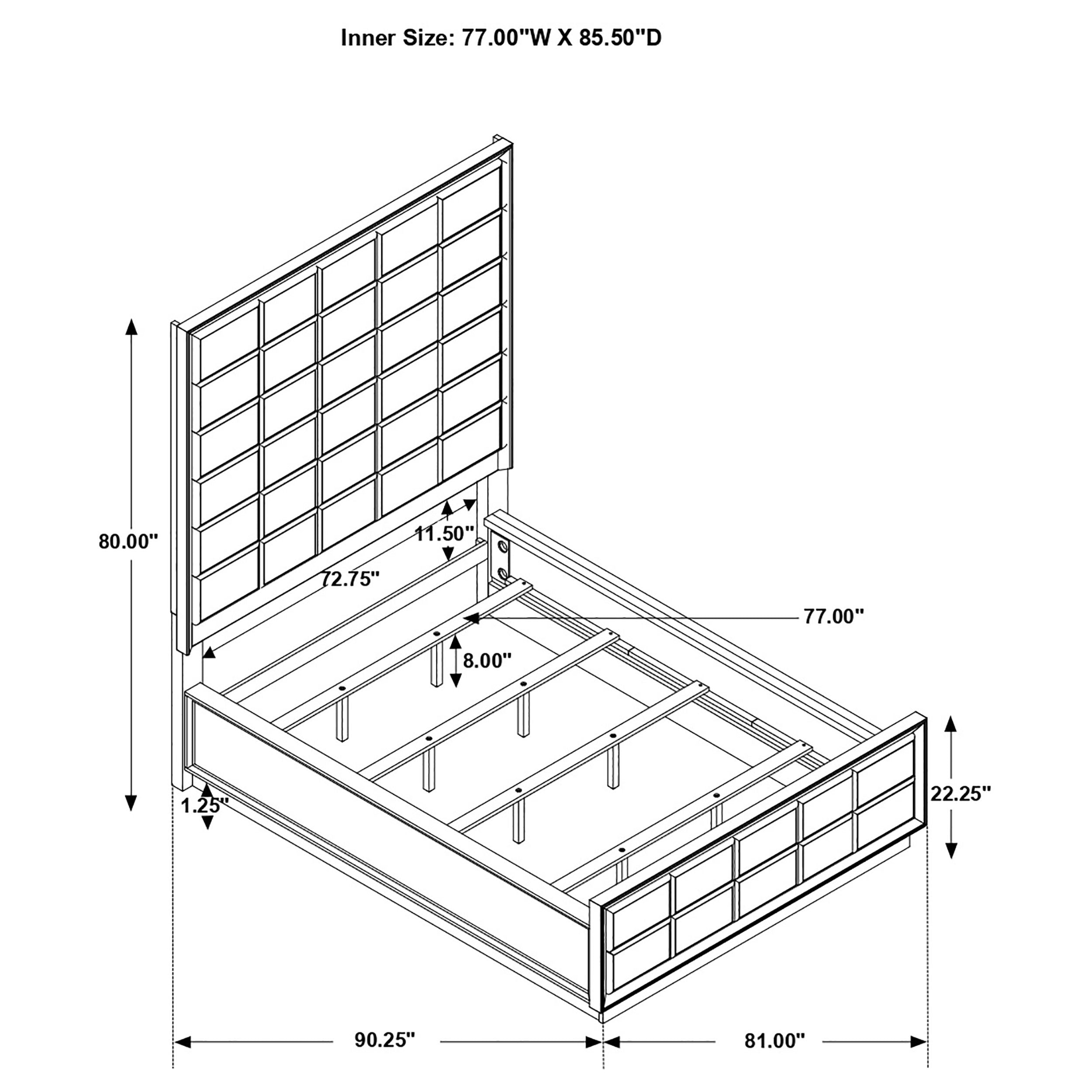 Durango Panel Bed