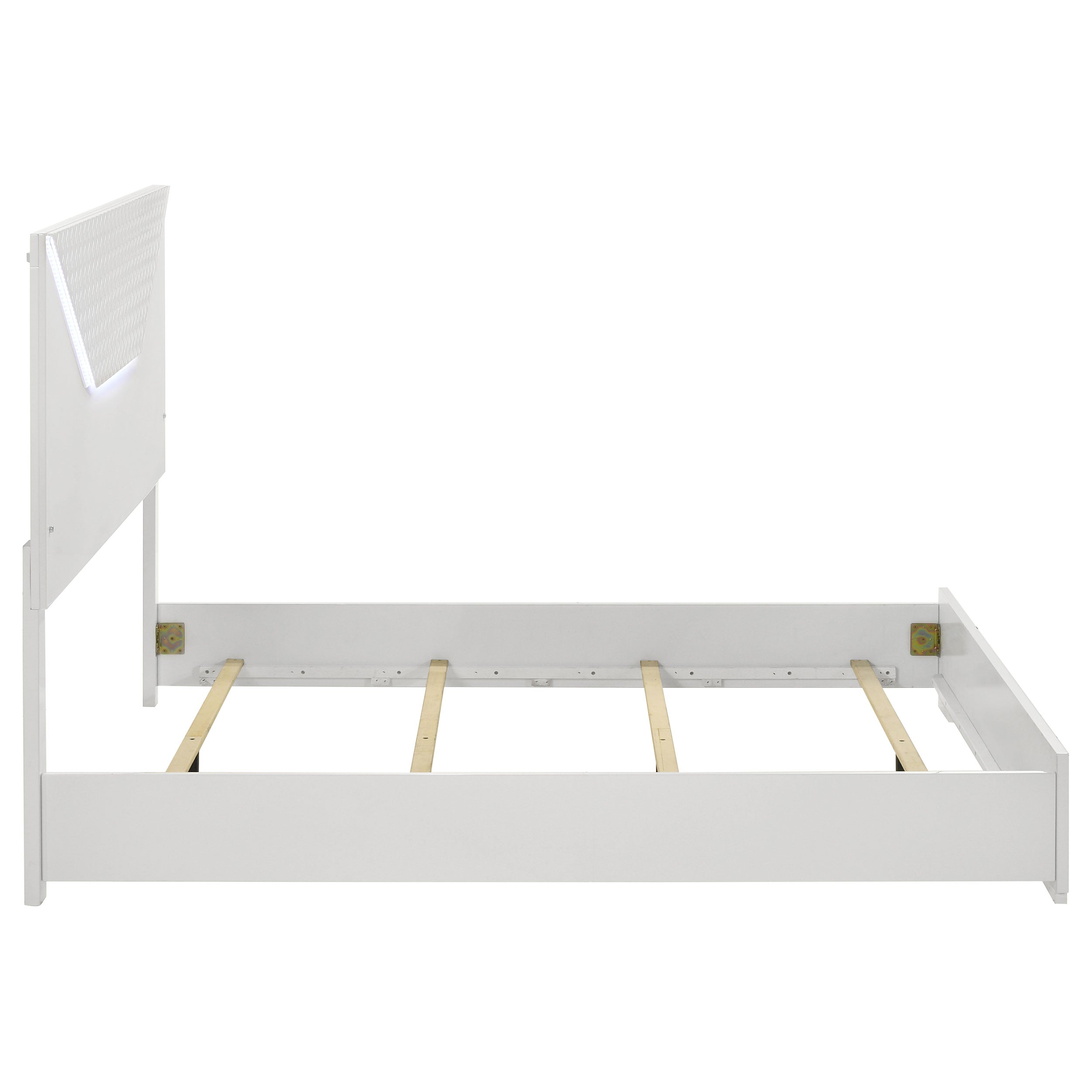 Cama panel Ives con iluminación LED