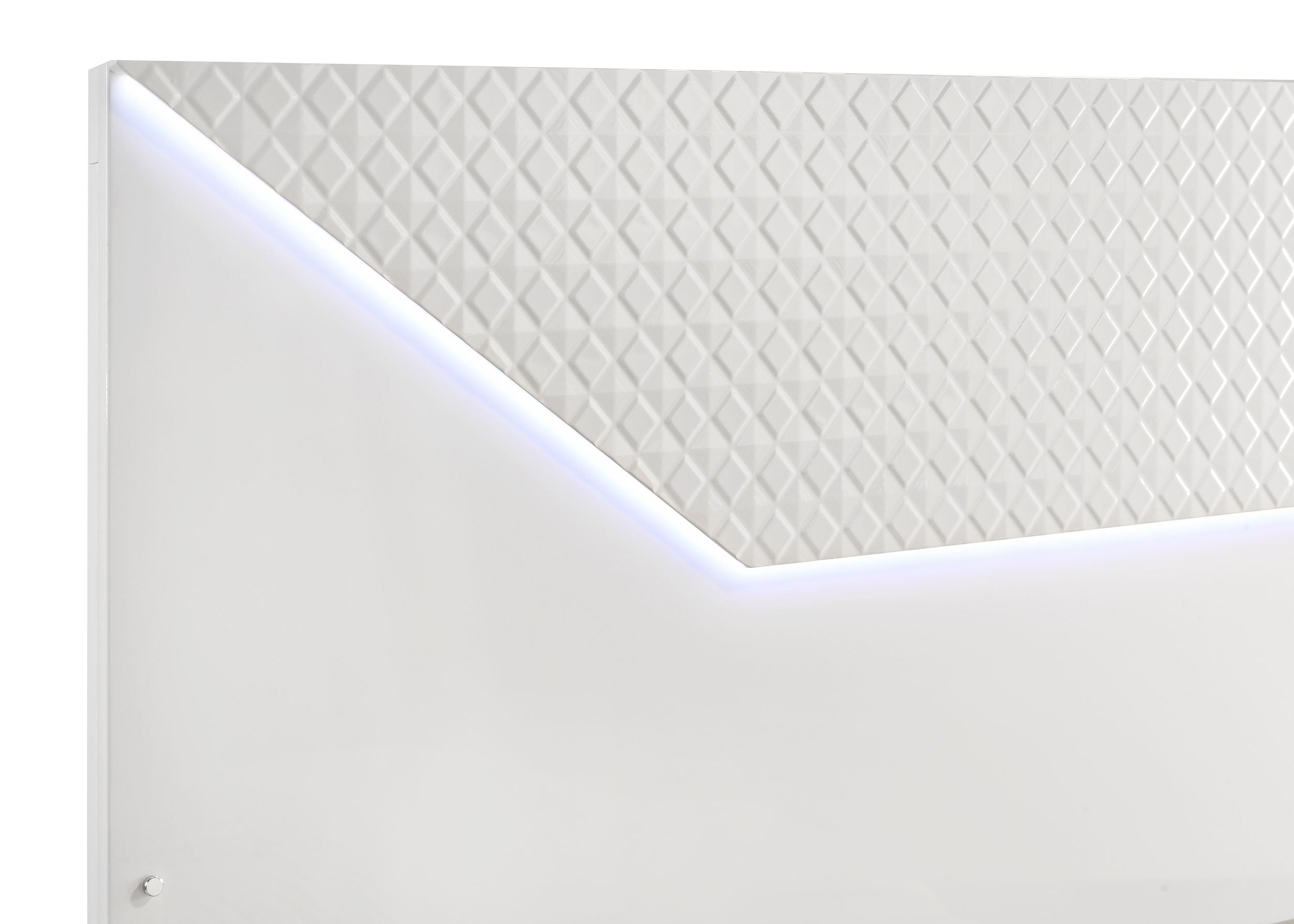 Cama panel Ives con iluminación LED