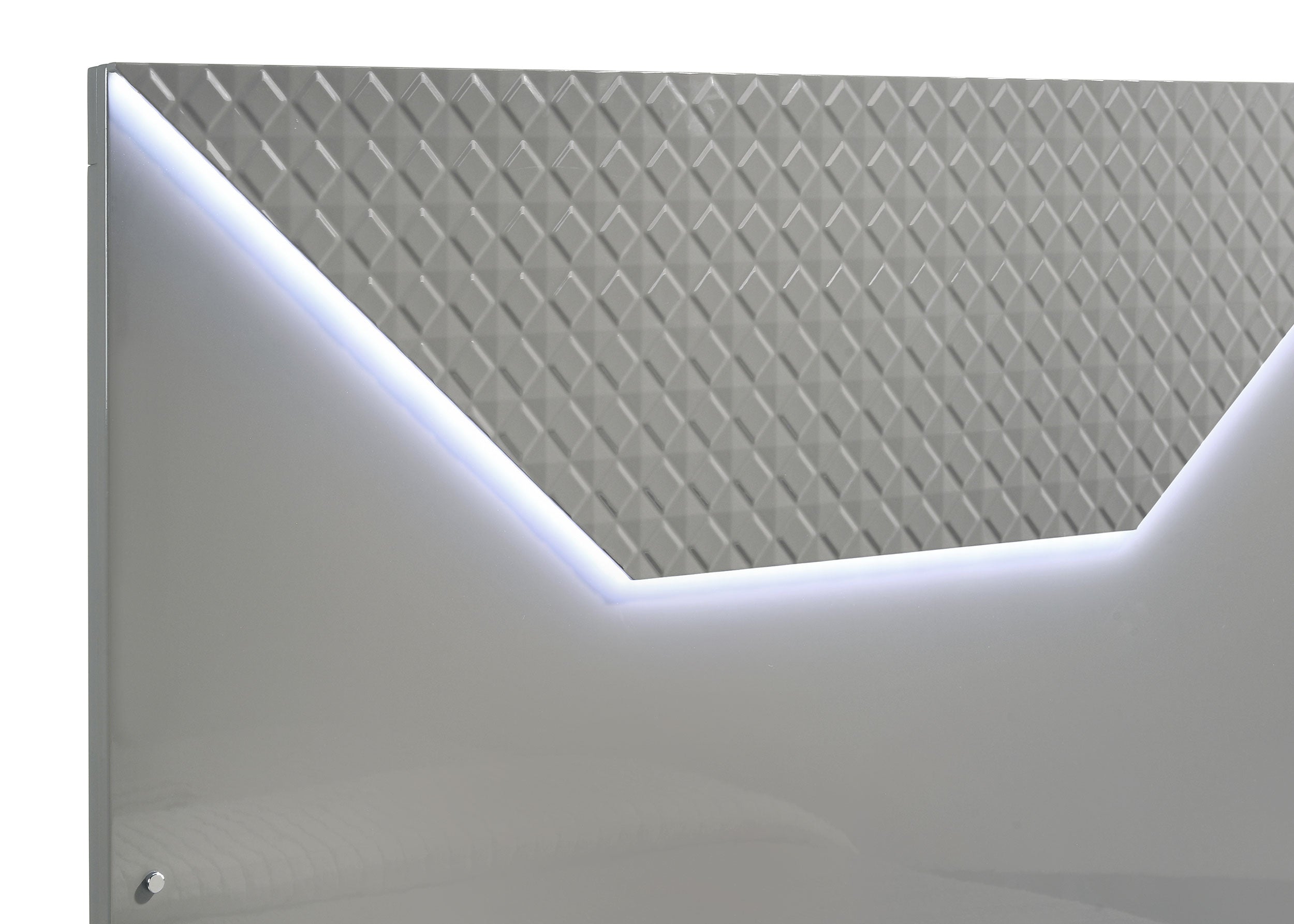 Cama panel Ives con iluminación LED