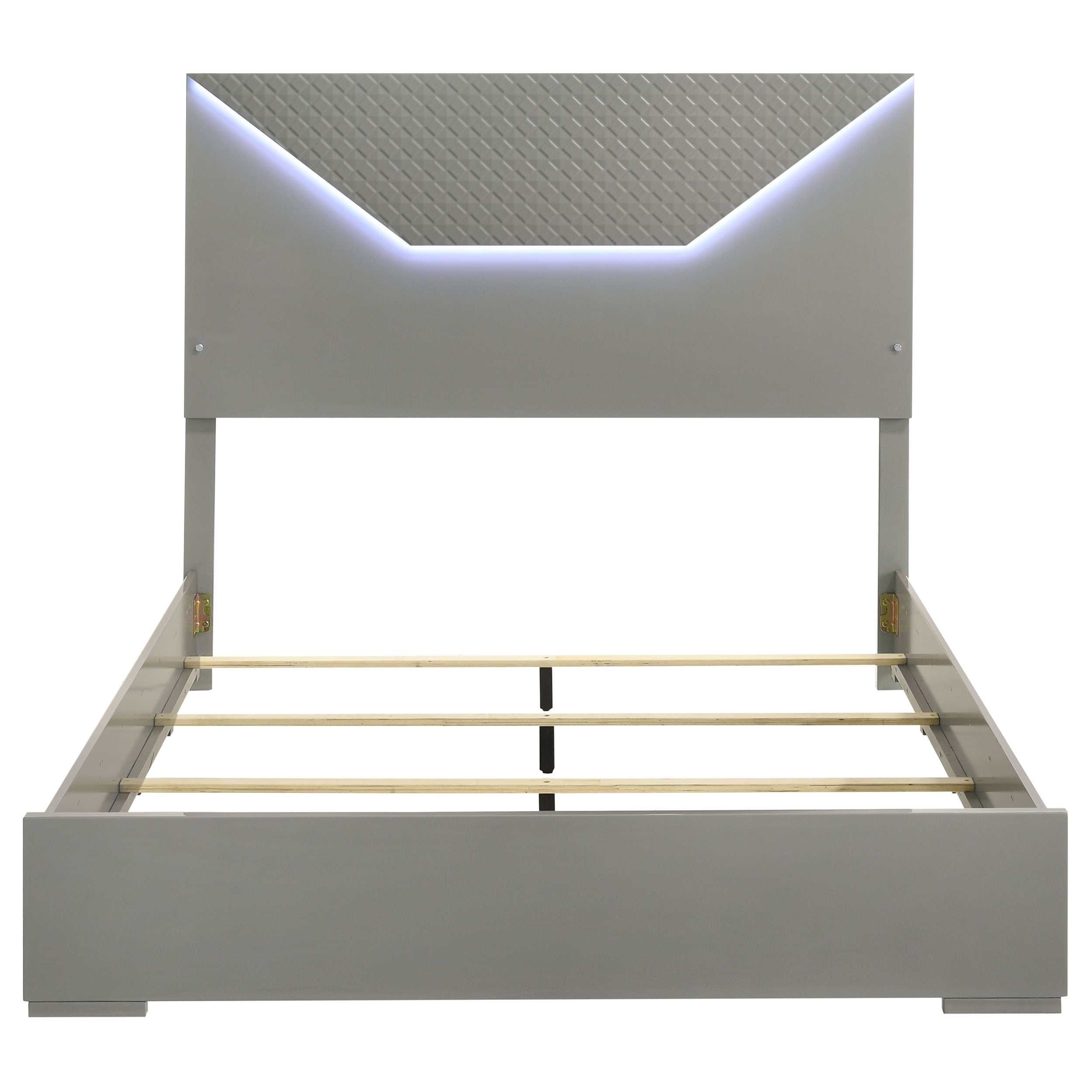 Cama panel Ives con iluminación LED