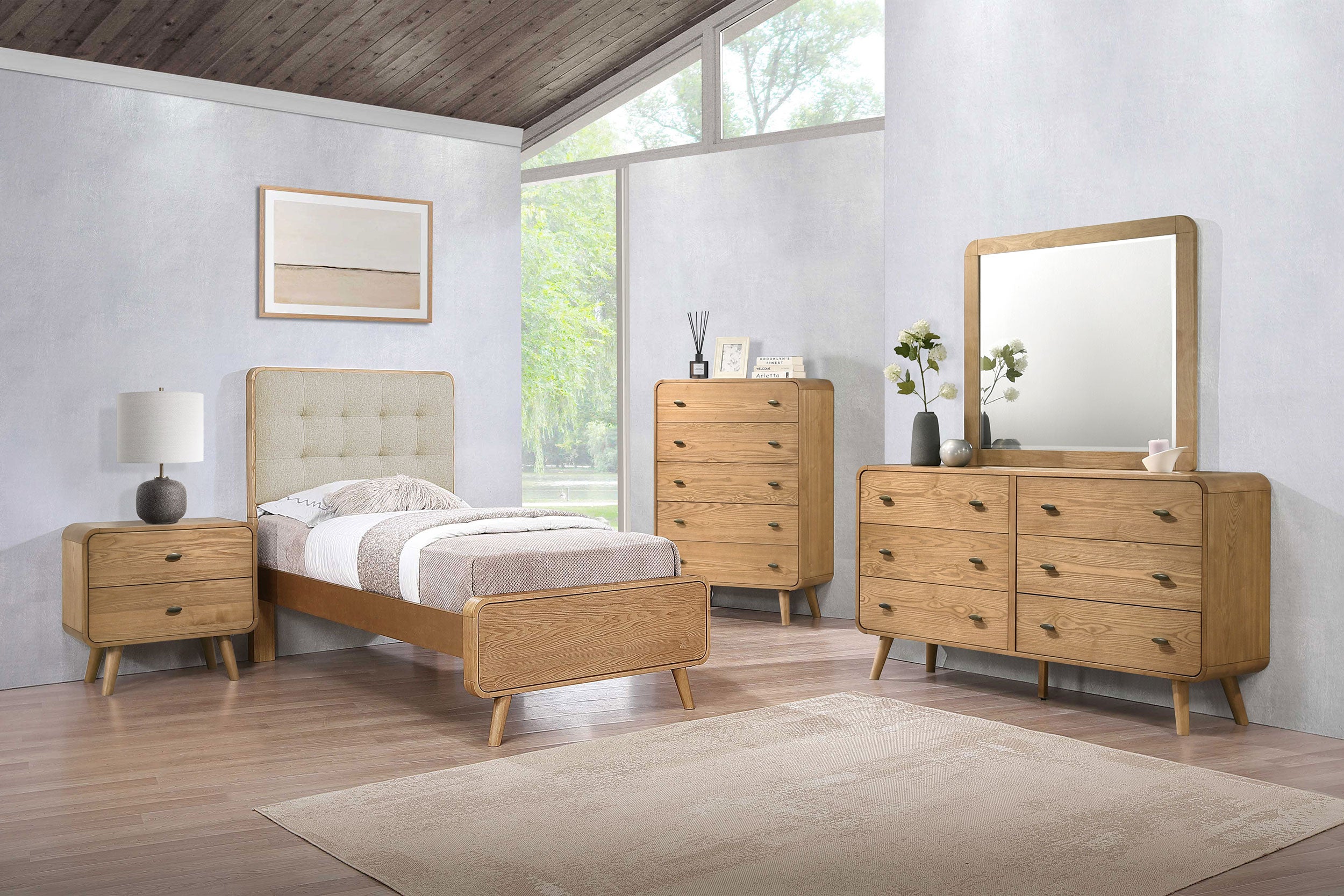 Robyn Panel Platform Bed