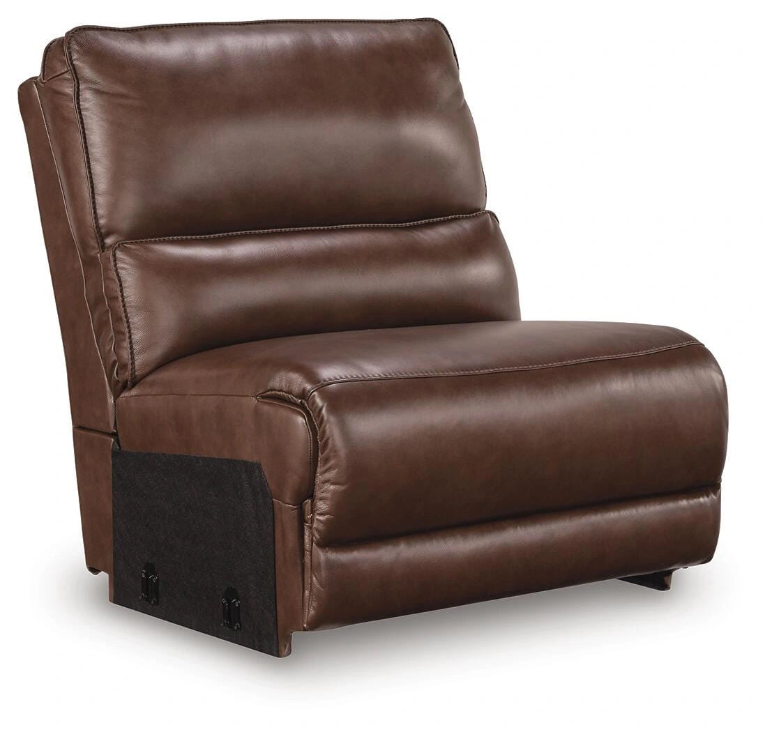 Seccional reclinable DeepWakes con consola de almacenamiento