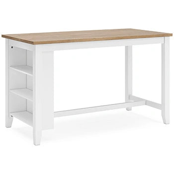 Mesa de comedor a la altura de la encimera Gesthaven