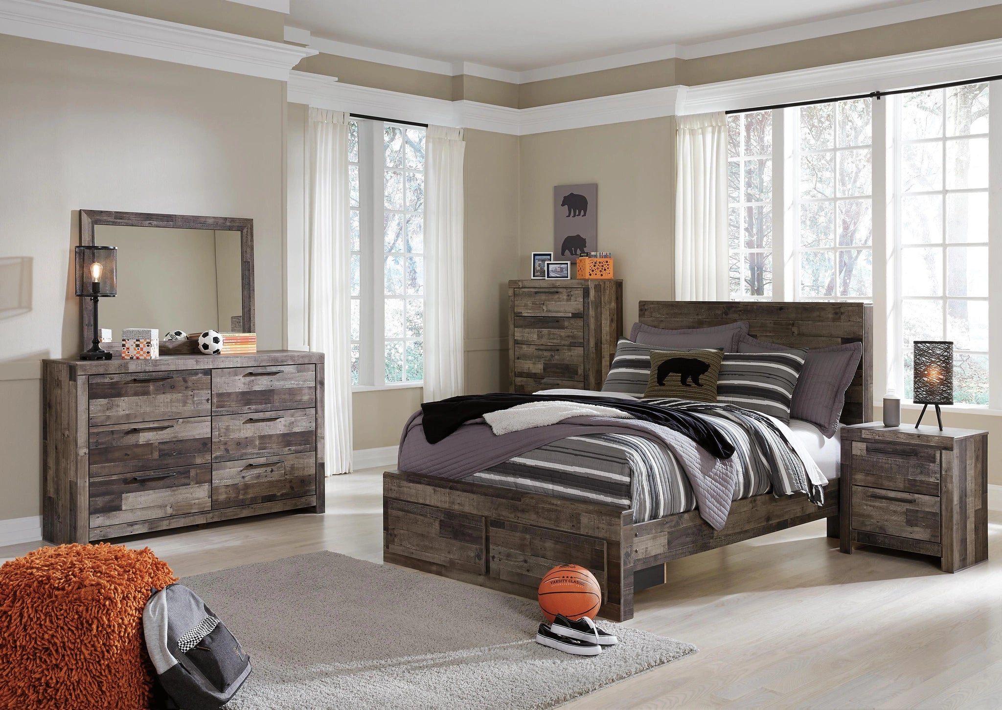 Cama juvenil Derekson