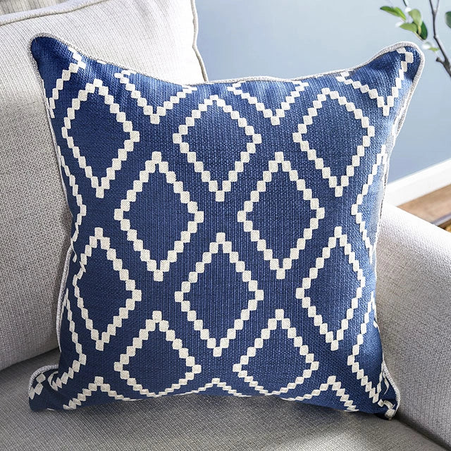 Loveseat Giovanni Beige/Azul