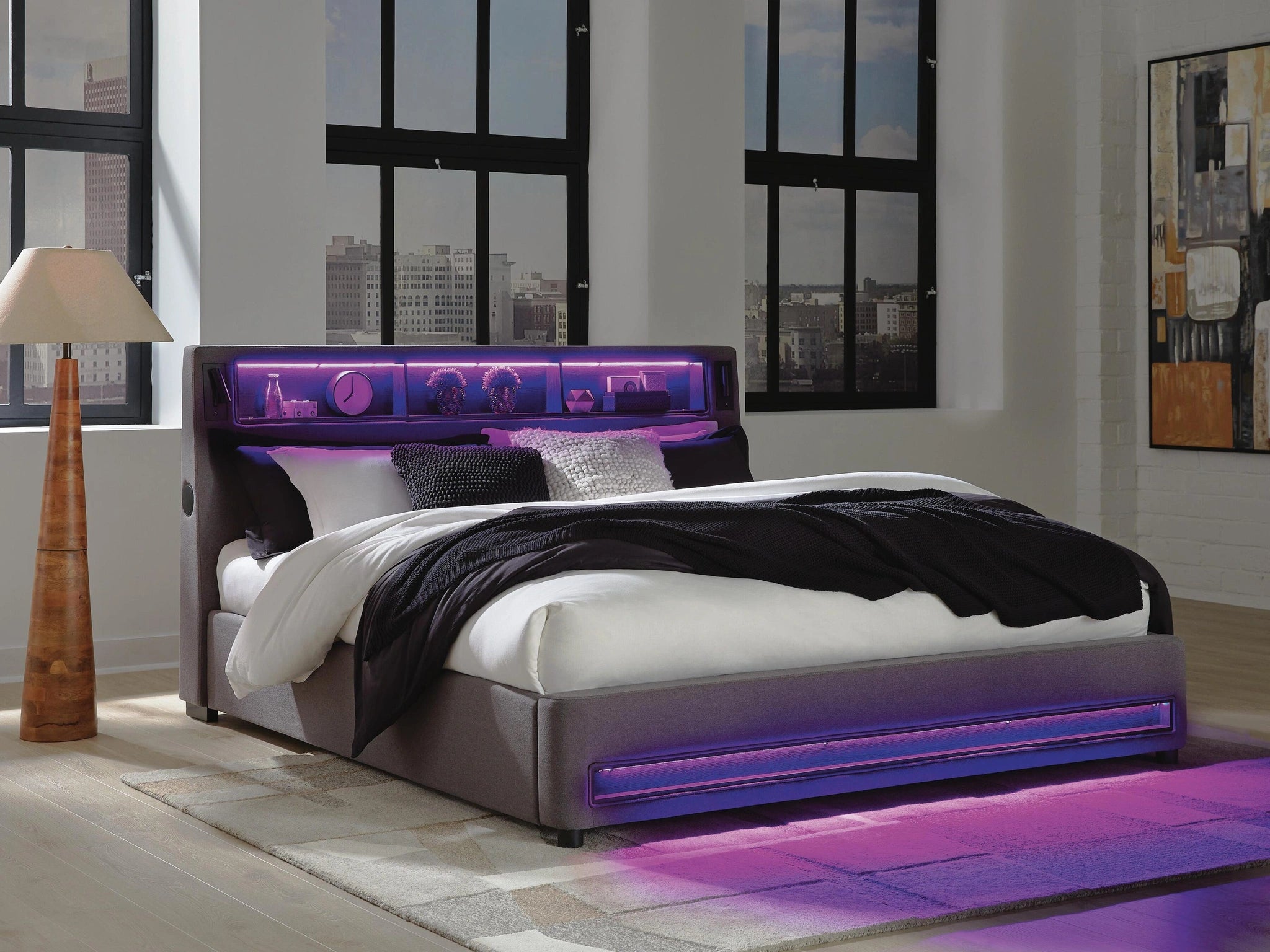 Cama tapizada Verishaw