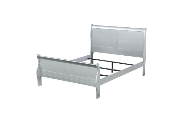 Cama Matrimonial Louis Philippe Platino