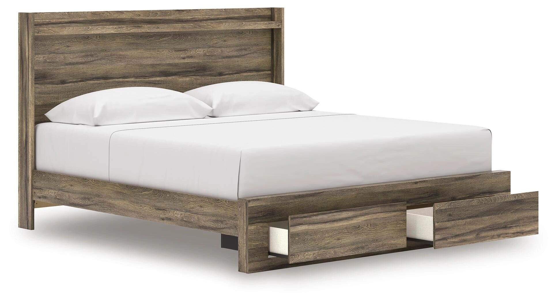 Cama Elbrim con almacenaje en el cabecero