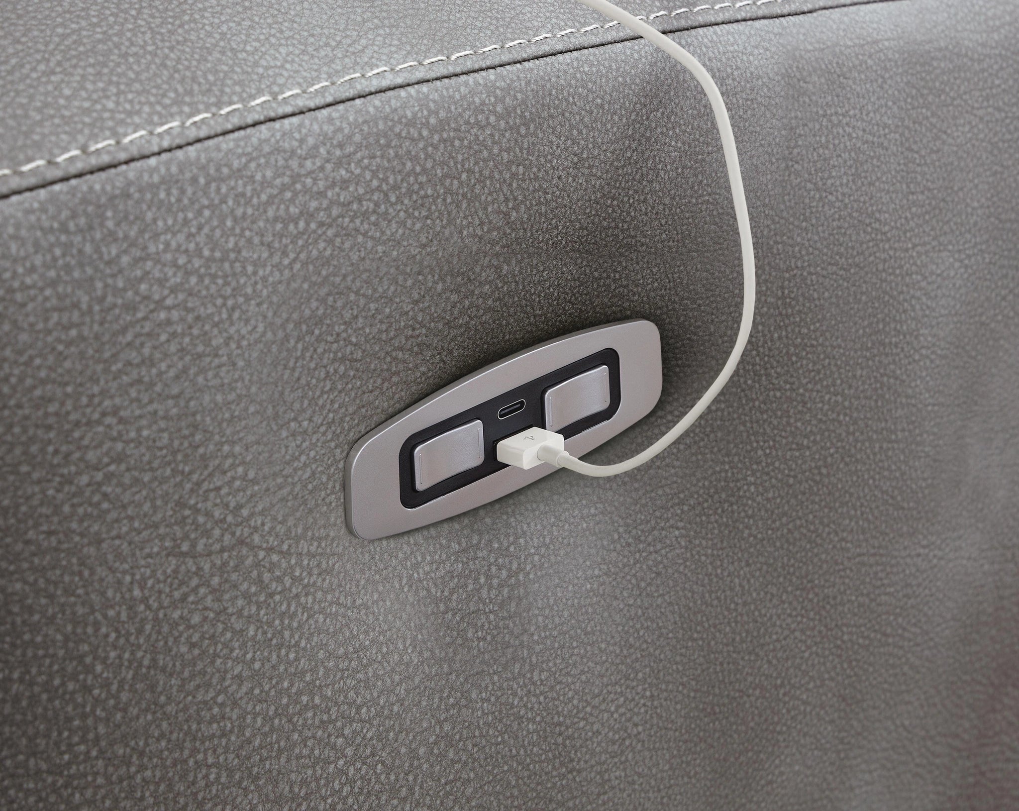 Seccional reclinable eléctrico Next-Gen DuraPella para dos personas