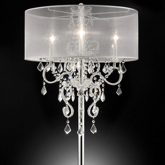 Lámpara de mesa Rigel Silver de 89 cm de alto