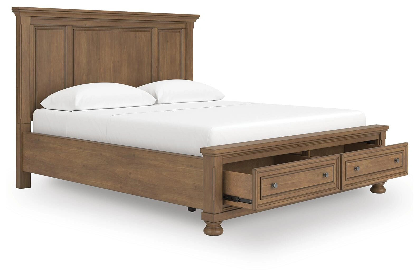 Cama con almacenamiento Feddinger Panel