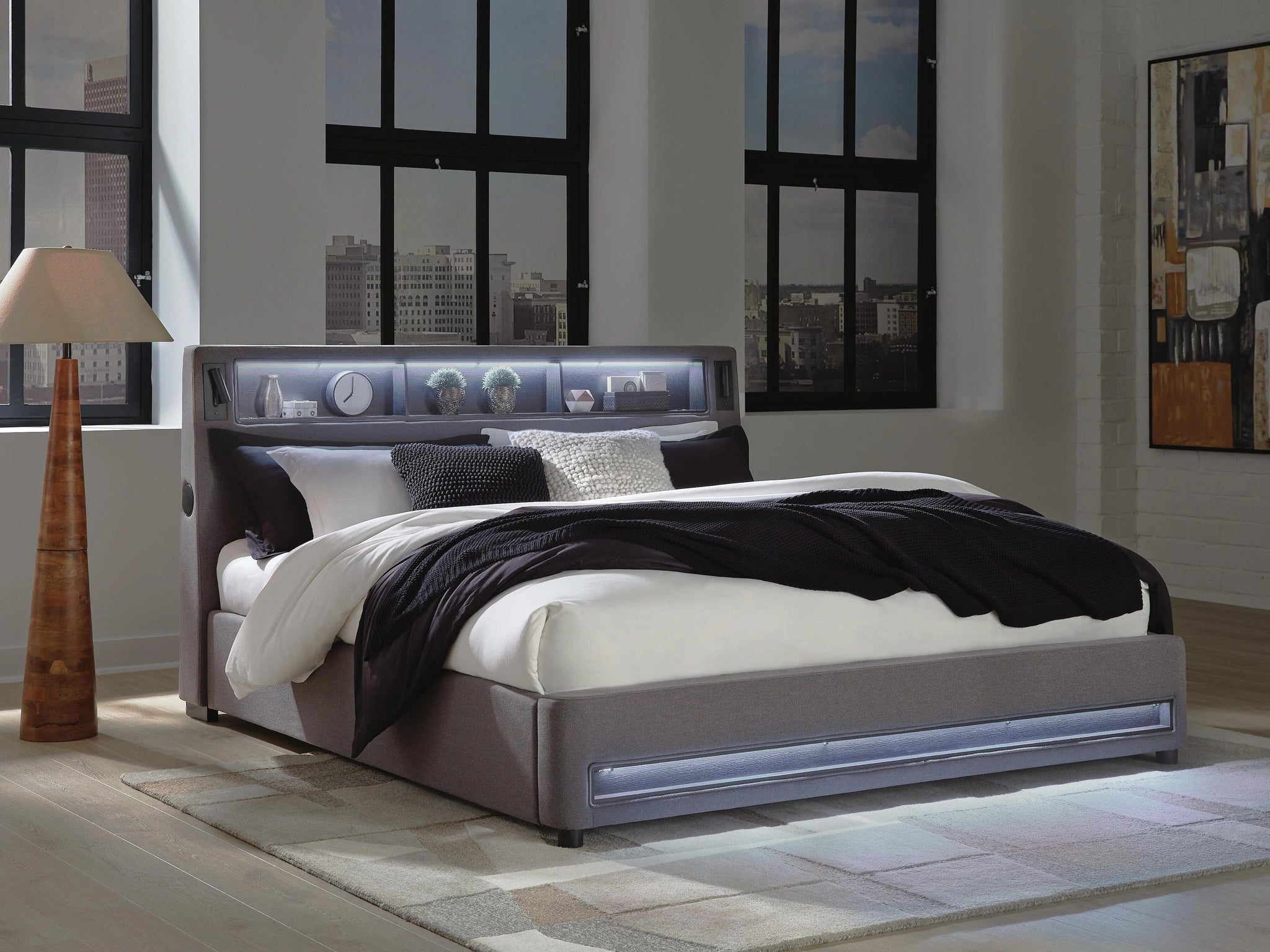 Cama tapizada Verishaw