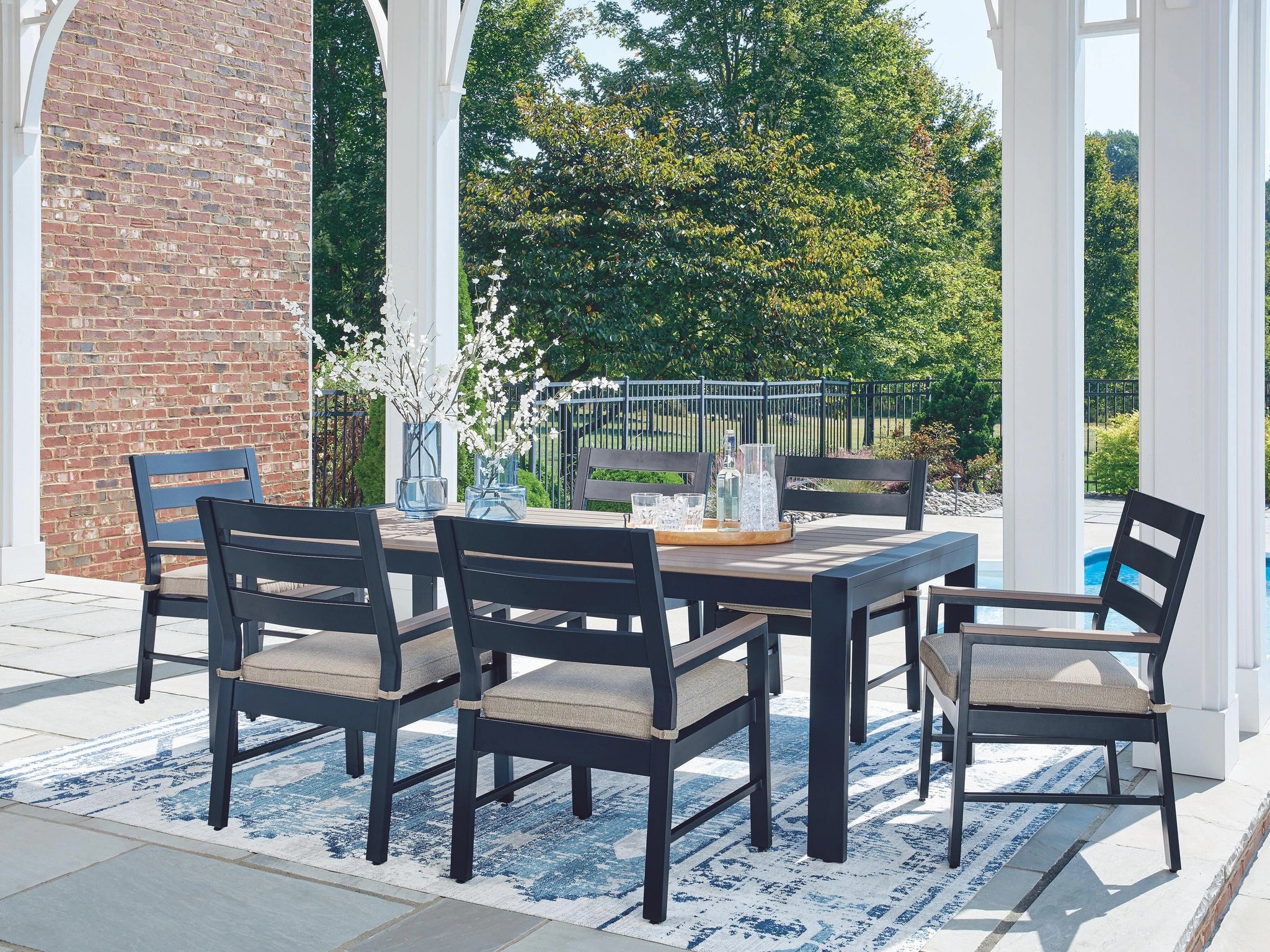 Juego de comedor para exteriores East Beach