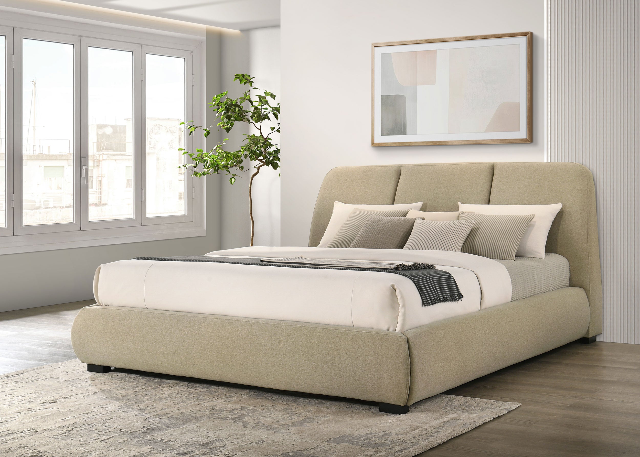 Cama con plataforma Mokena
