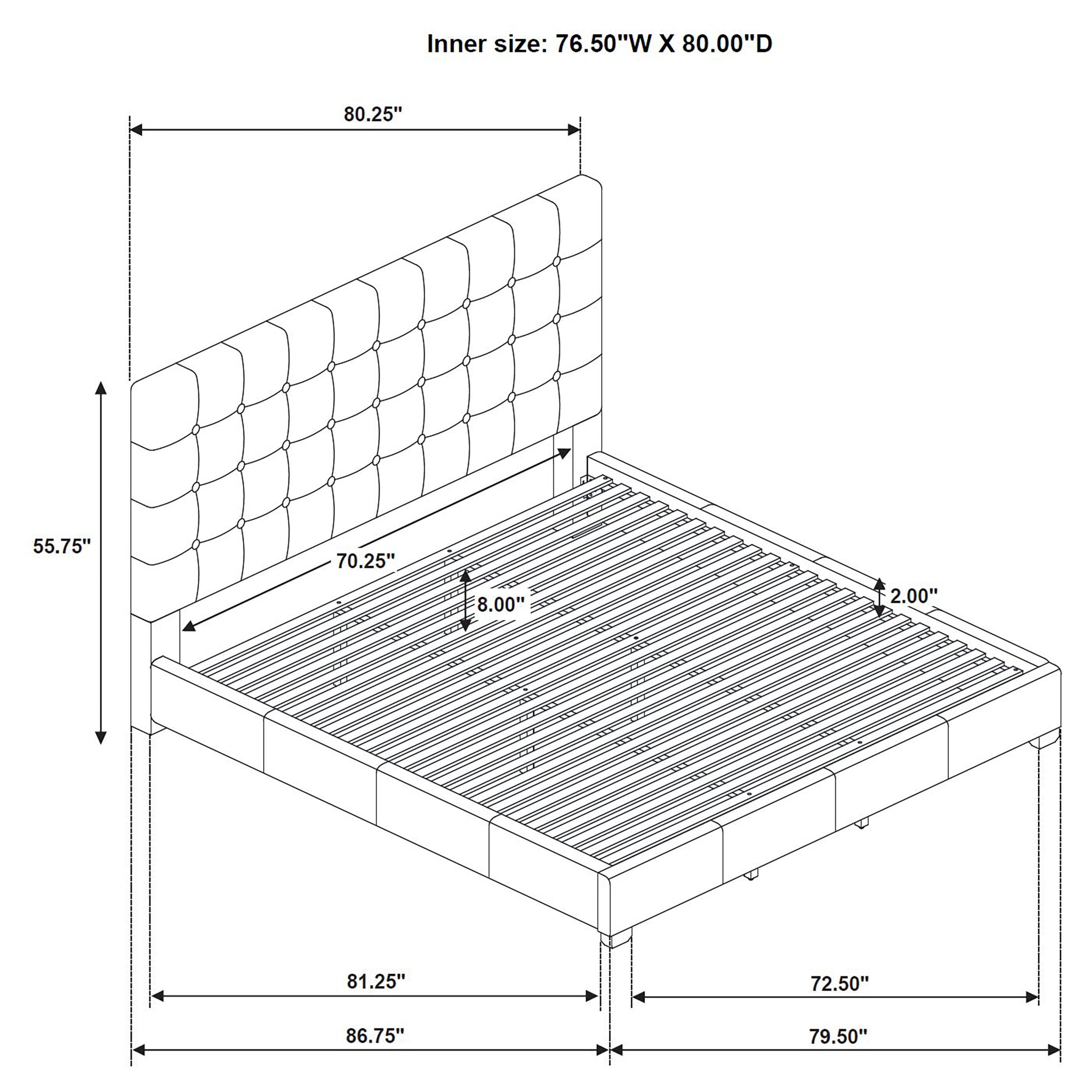 Cama Plataforma Medley con Cabecero