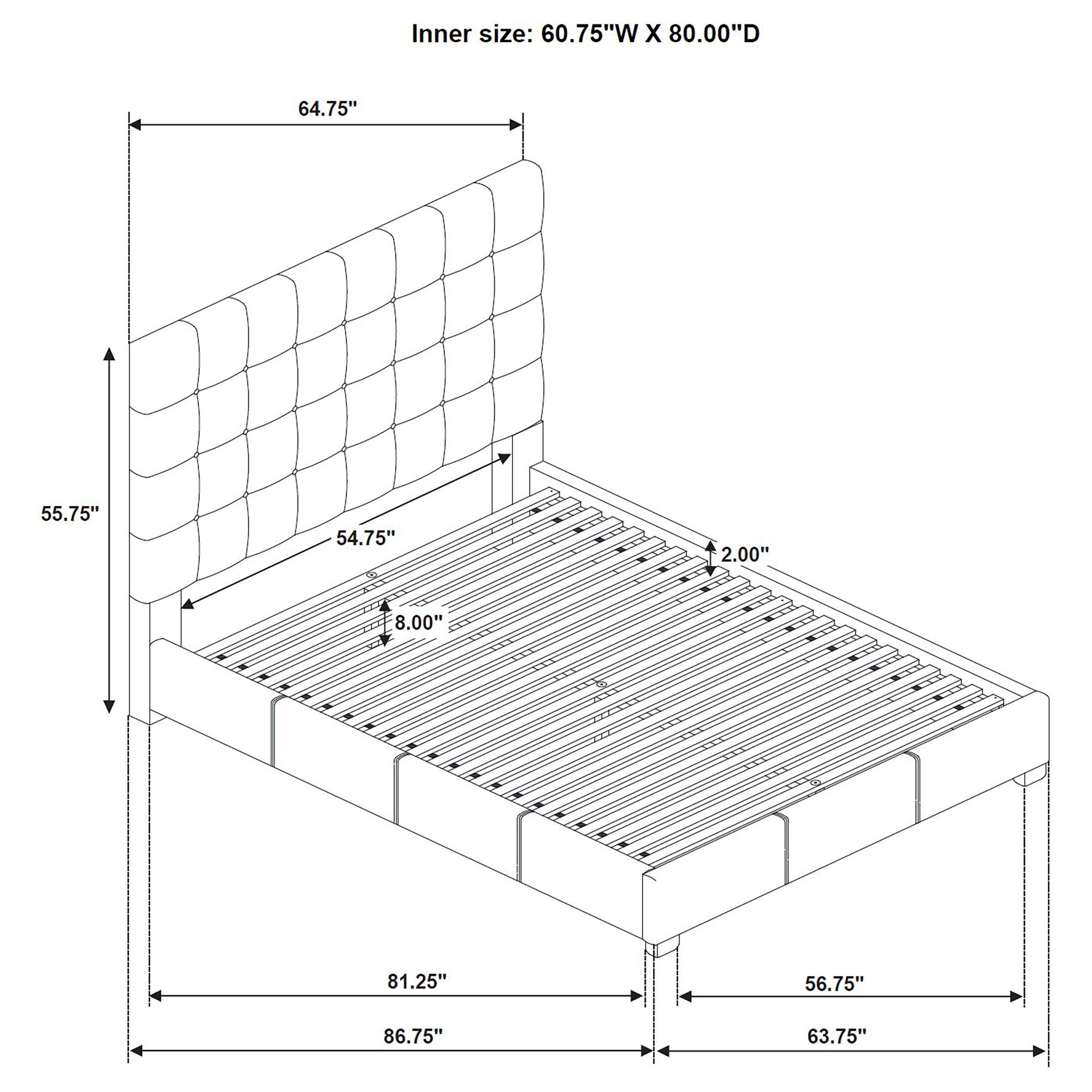 Cama Plataforma Medley con Cabecero