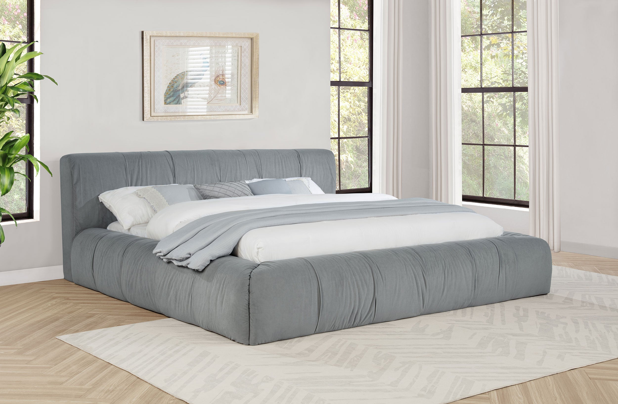 Wilshire Panel Platform Bed