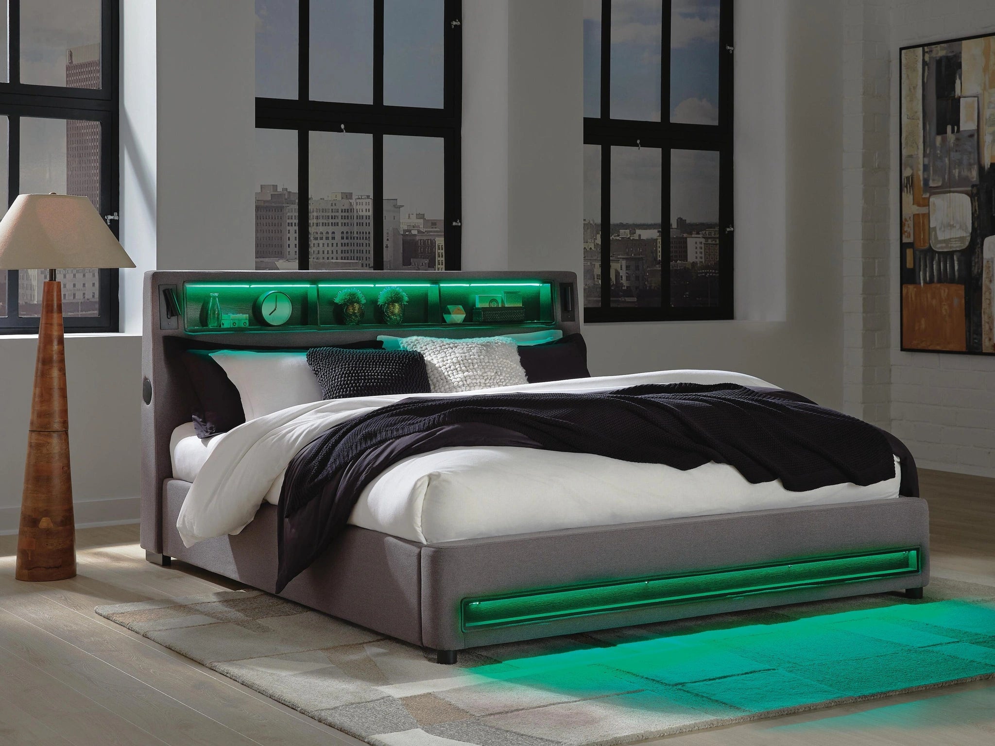 Cama tapizada Verishaw