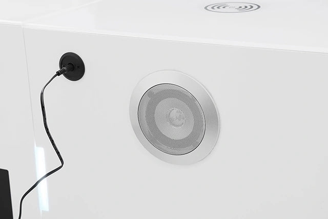 Mueble para TV Terni con chimenea
