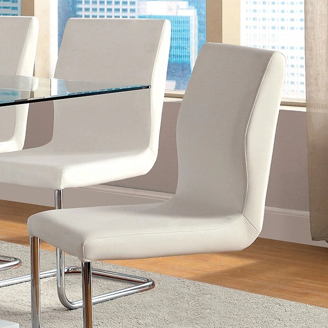 Silla lateral LODIA I blanca