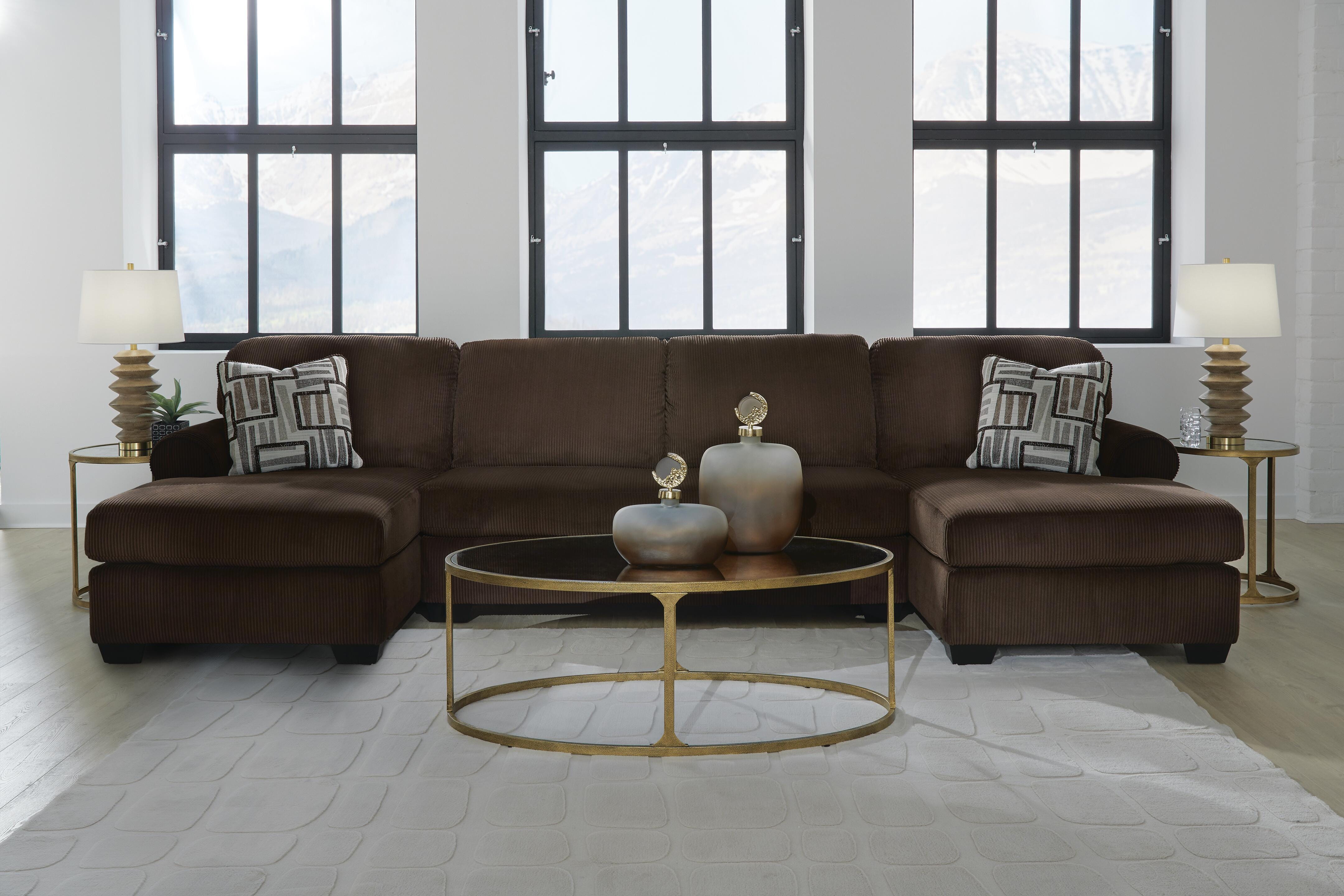 Seccional Kimlee con chaise doble