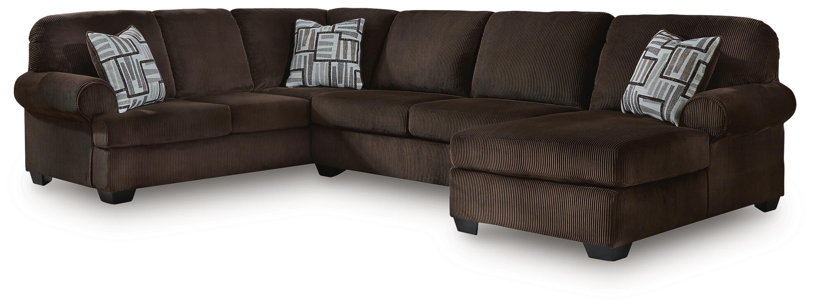 Sofá esquinero Kimlee con chaise longue
