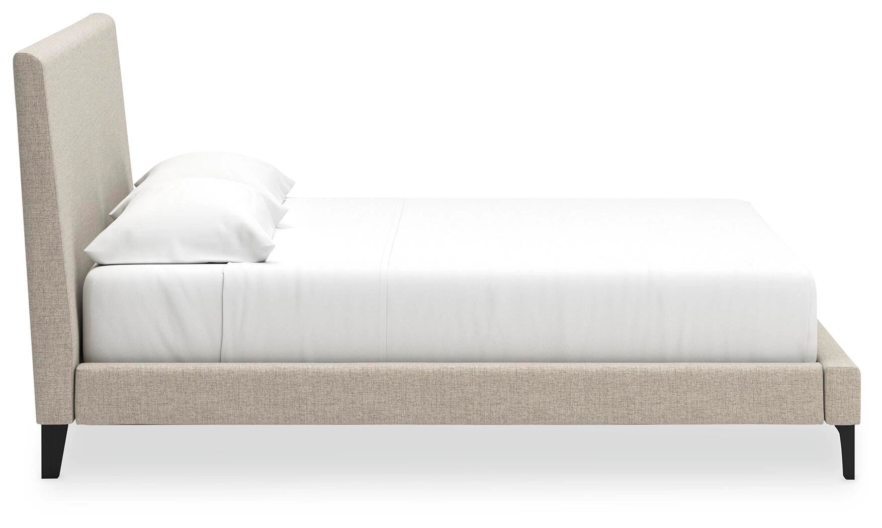 Cama tapizada Cielden con somier de láminas enrollables