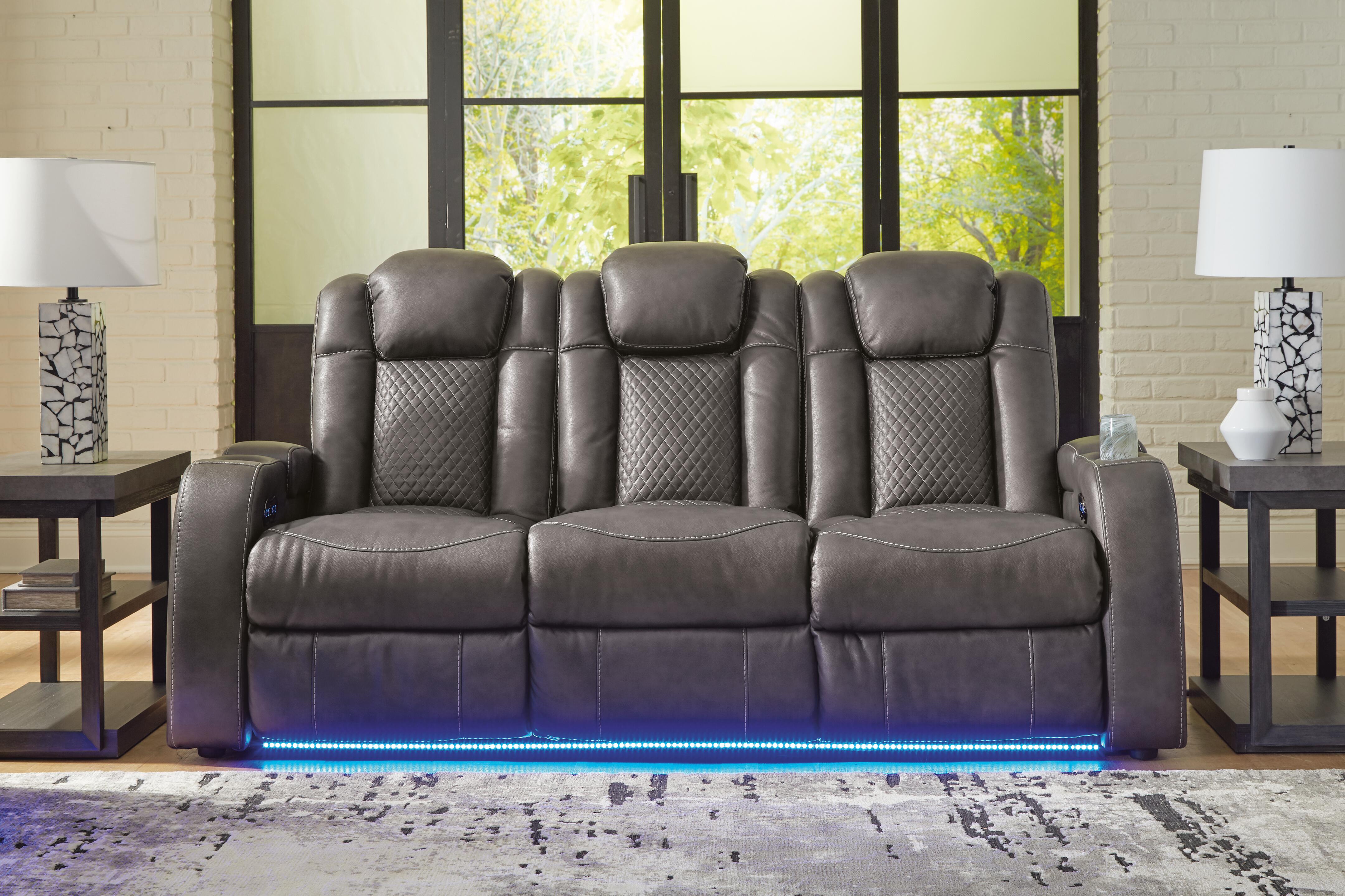 Sofá reclinable eléctrico Fyne-Dyme