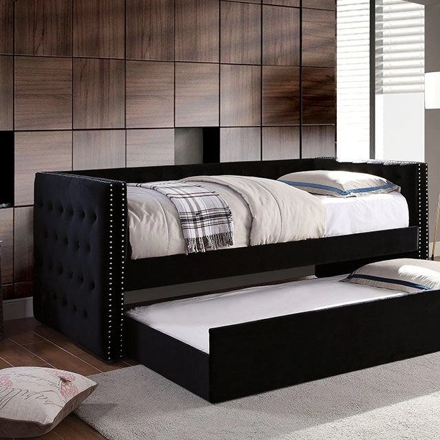 Diván Susanna con nido, negro