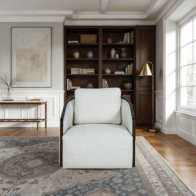Sillón giratorio Zebina