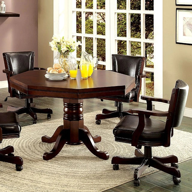 Mesa de juego ROWAN Cherry