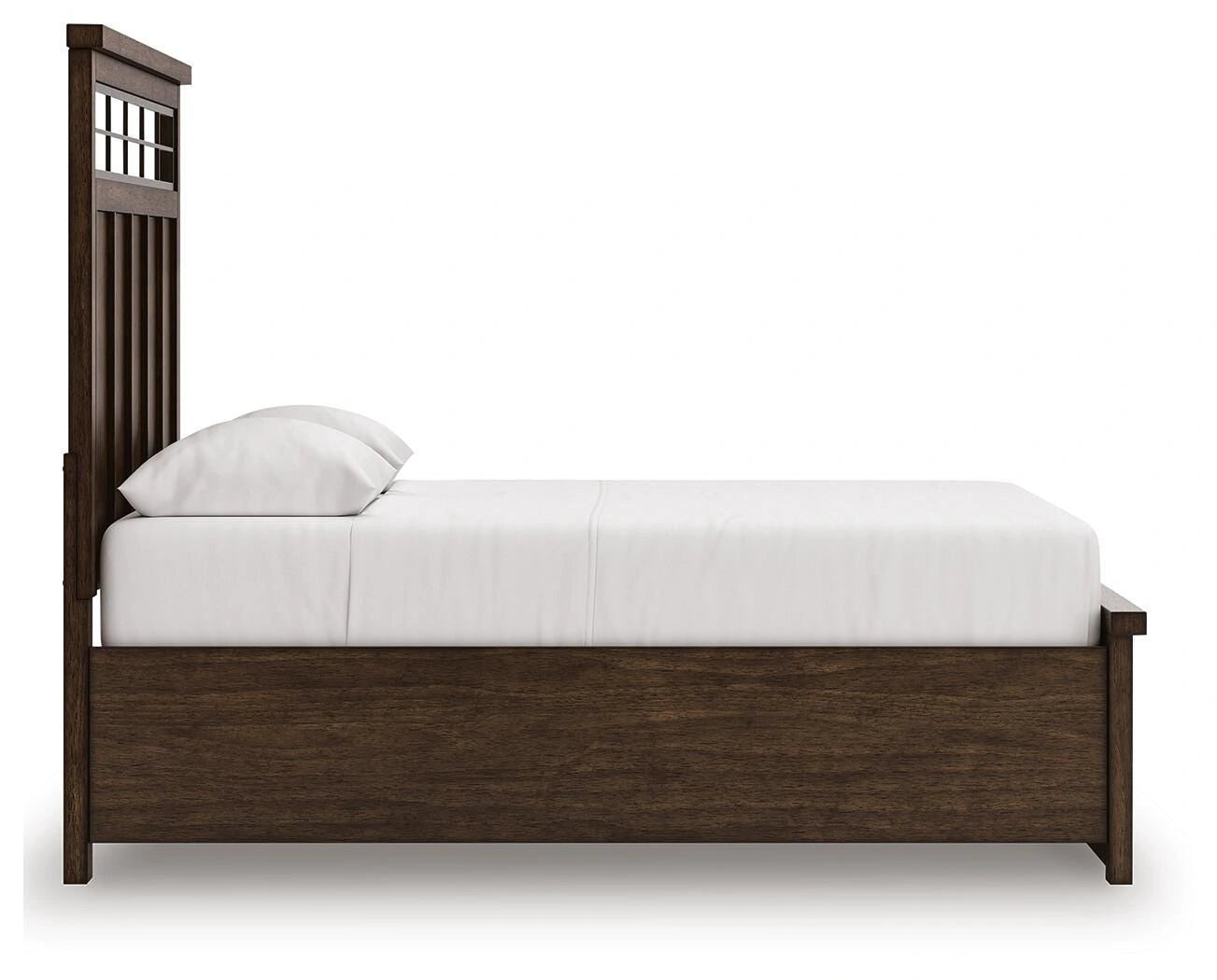 Cama con almacenaje en panel Taffenbrook