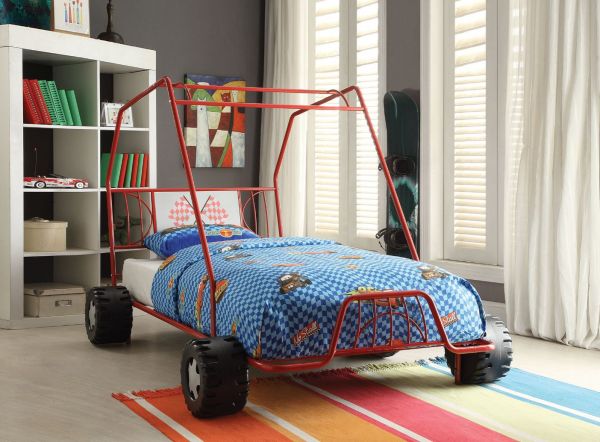 Xander Twin Bed Red