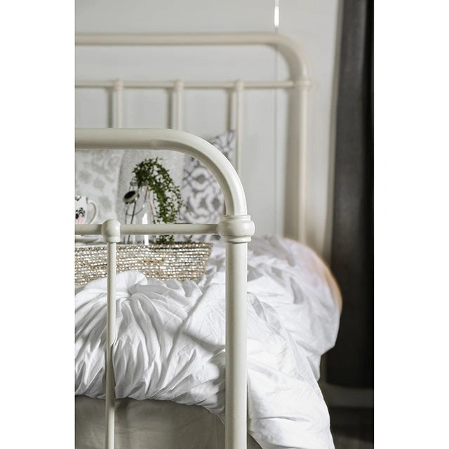 IRIA Cama Blanca Vintage Cal.King, E.King y Full