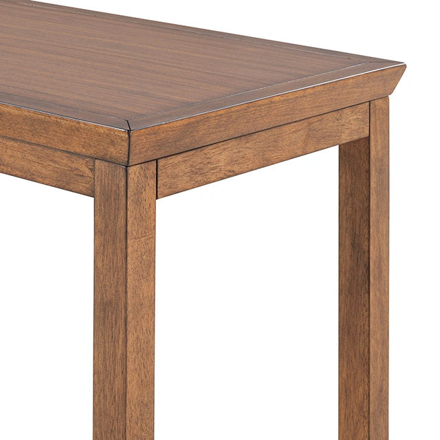 Mesa de sofá Daventry con 3 taburetes de altura de mostrador