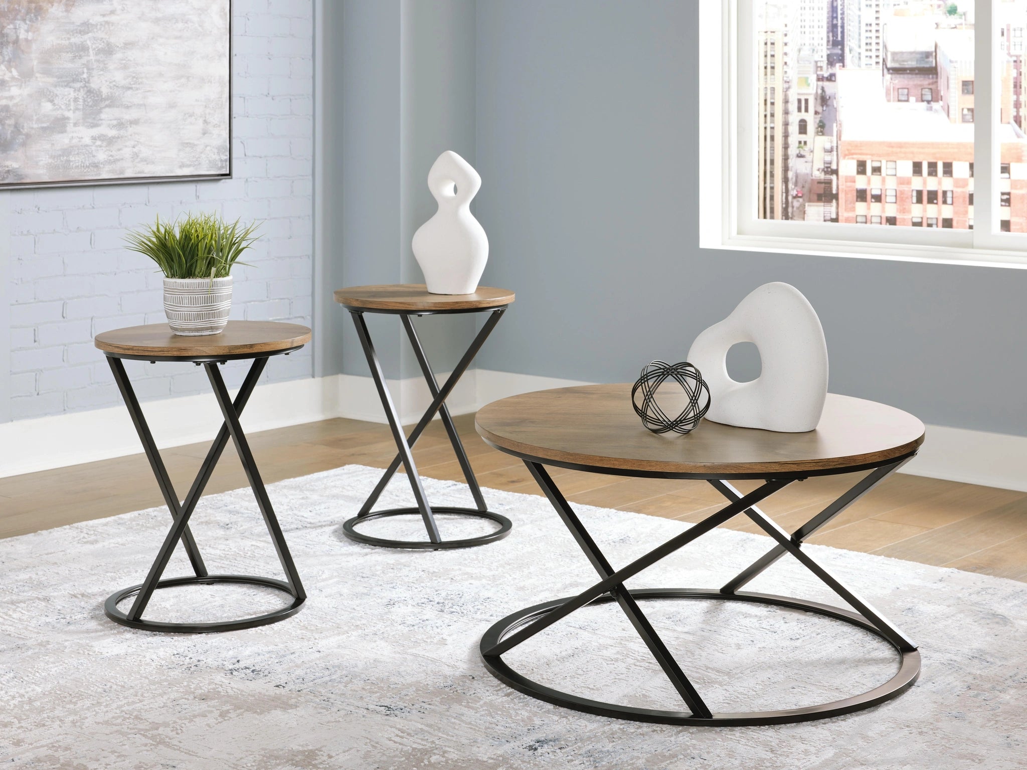 Mesa Cassbryn (Juego de 3)