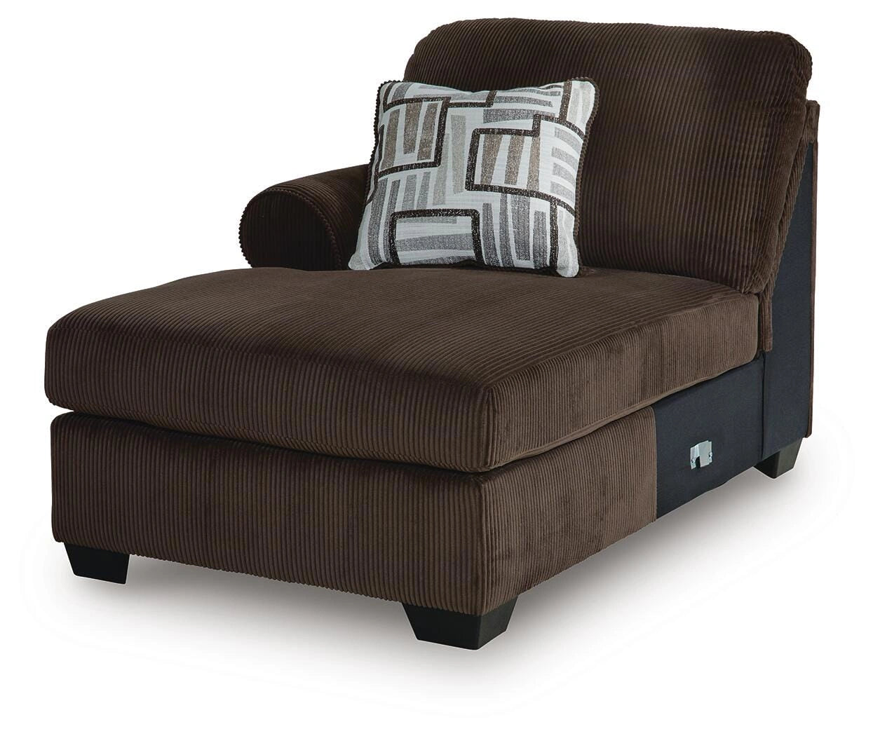 Seccional Kimlee con chaise doble