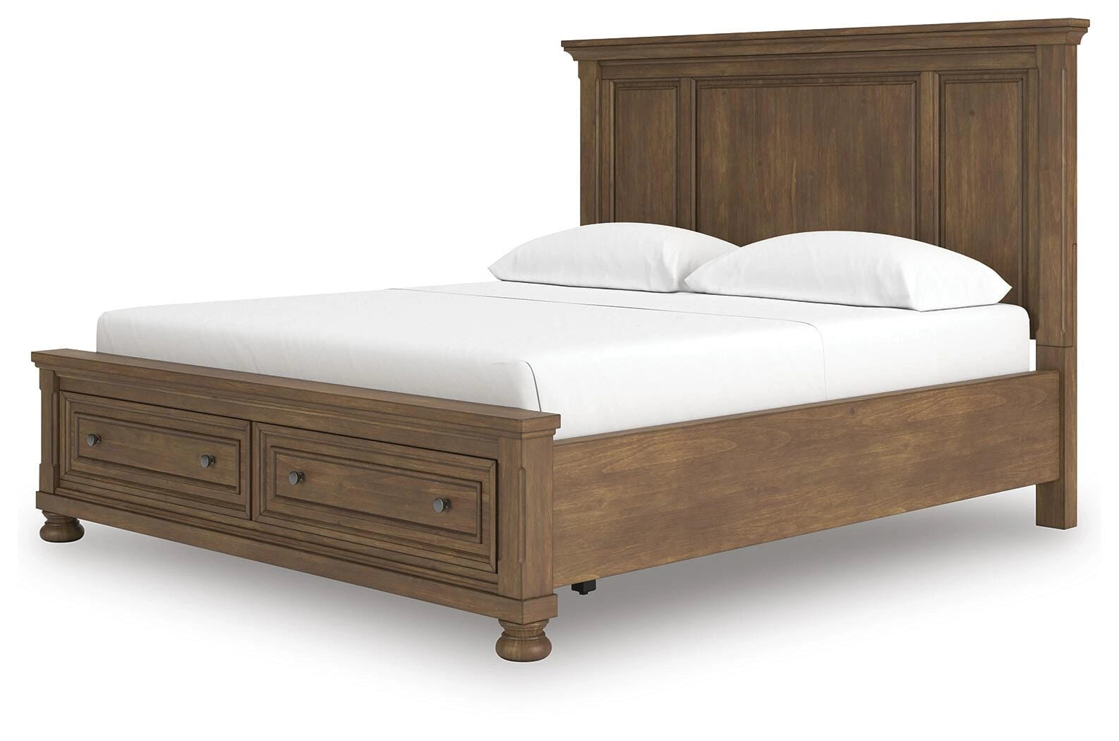 Cama con almacenamiento Feddinger Panel