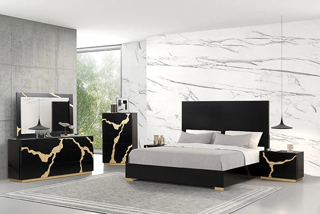 Goldsberg E. Cama Queen y King Gris y Rosa