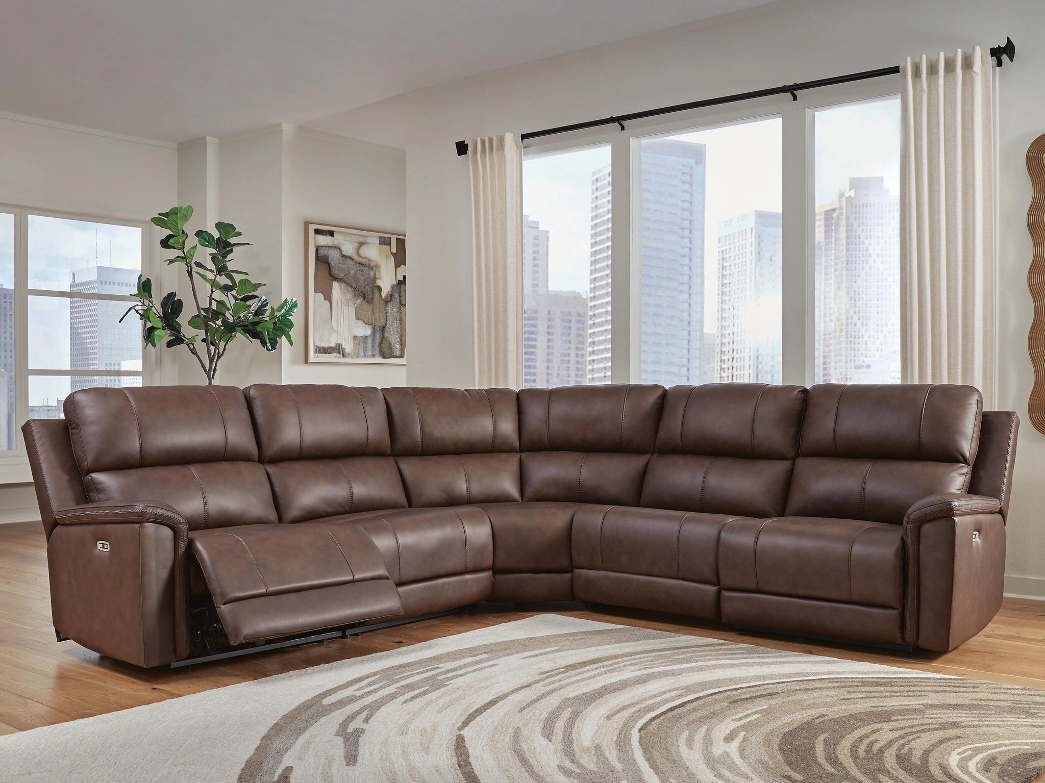 Seccional Reclinable Eléctrico Bleckley