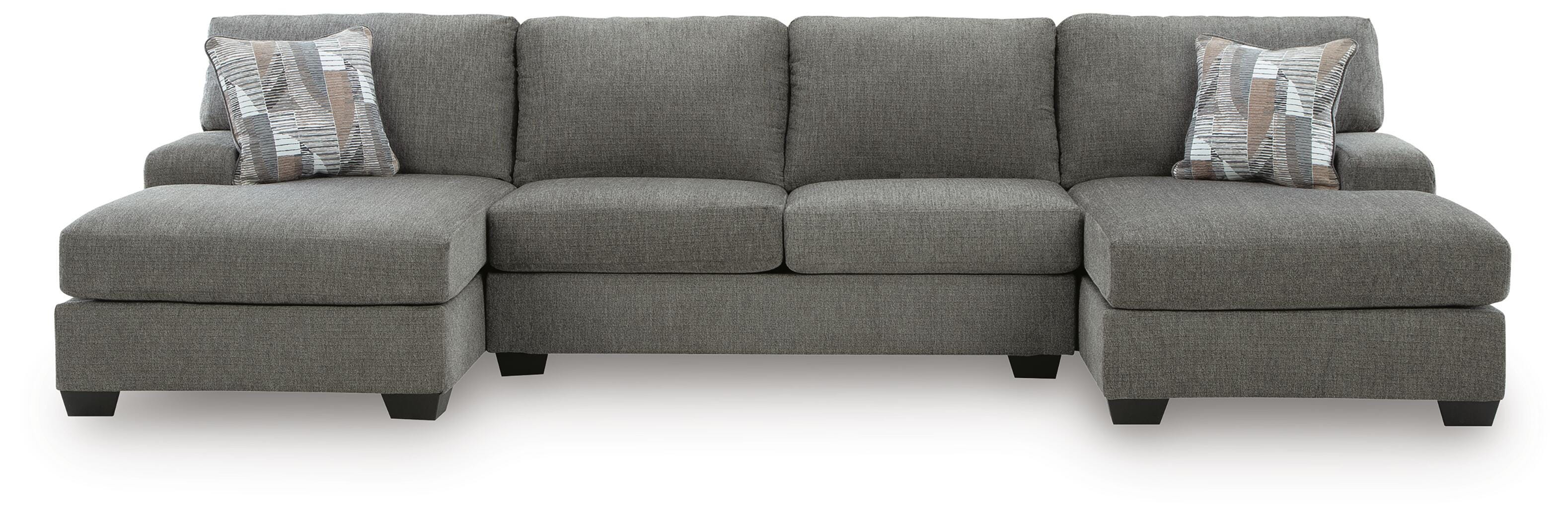 Seccional sofá cama Clarington con chaise doble