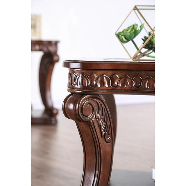 Mesa de sofá Walworth de roble oscuro