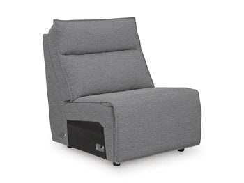 Seccional reclinable eléctrico Modmax con chaise longue