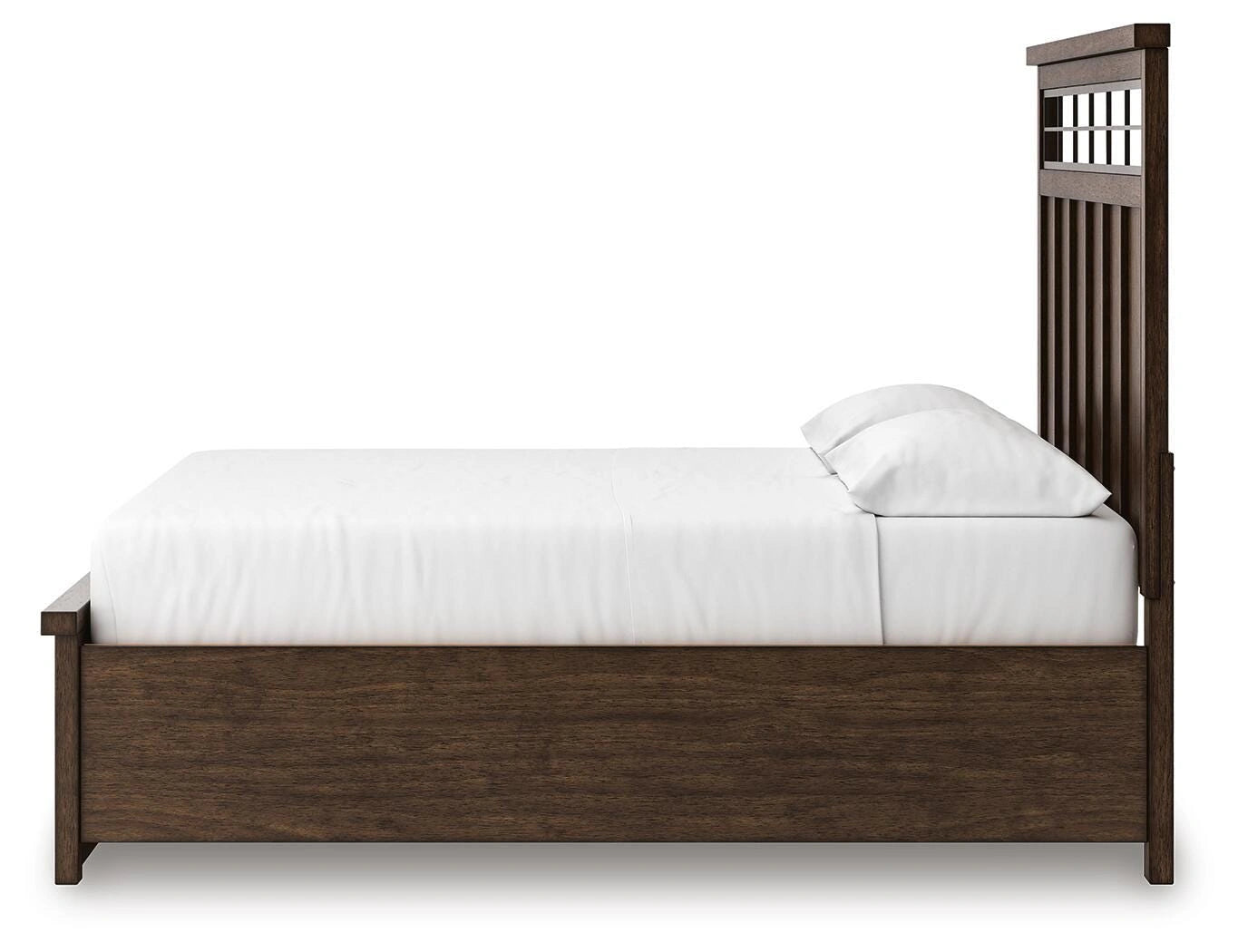 Cama con almacenaje en panel Taffenbrook