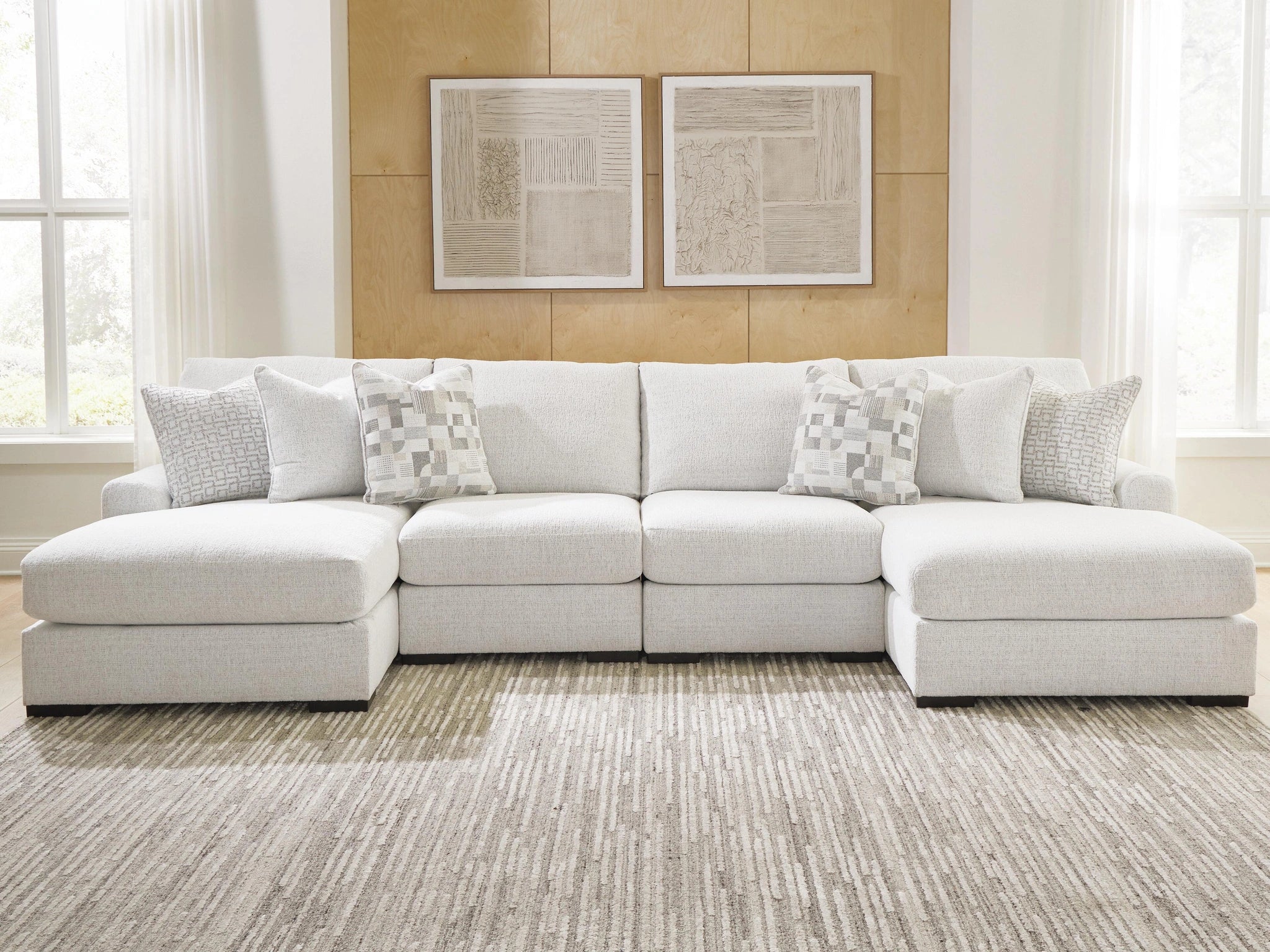 Seccional doble chaise Misty-Lakes
