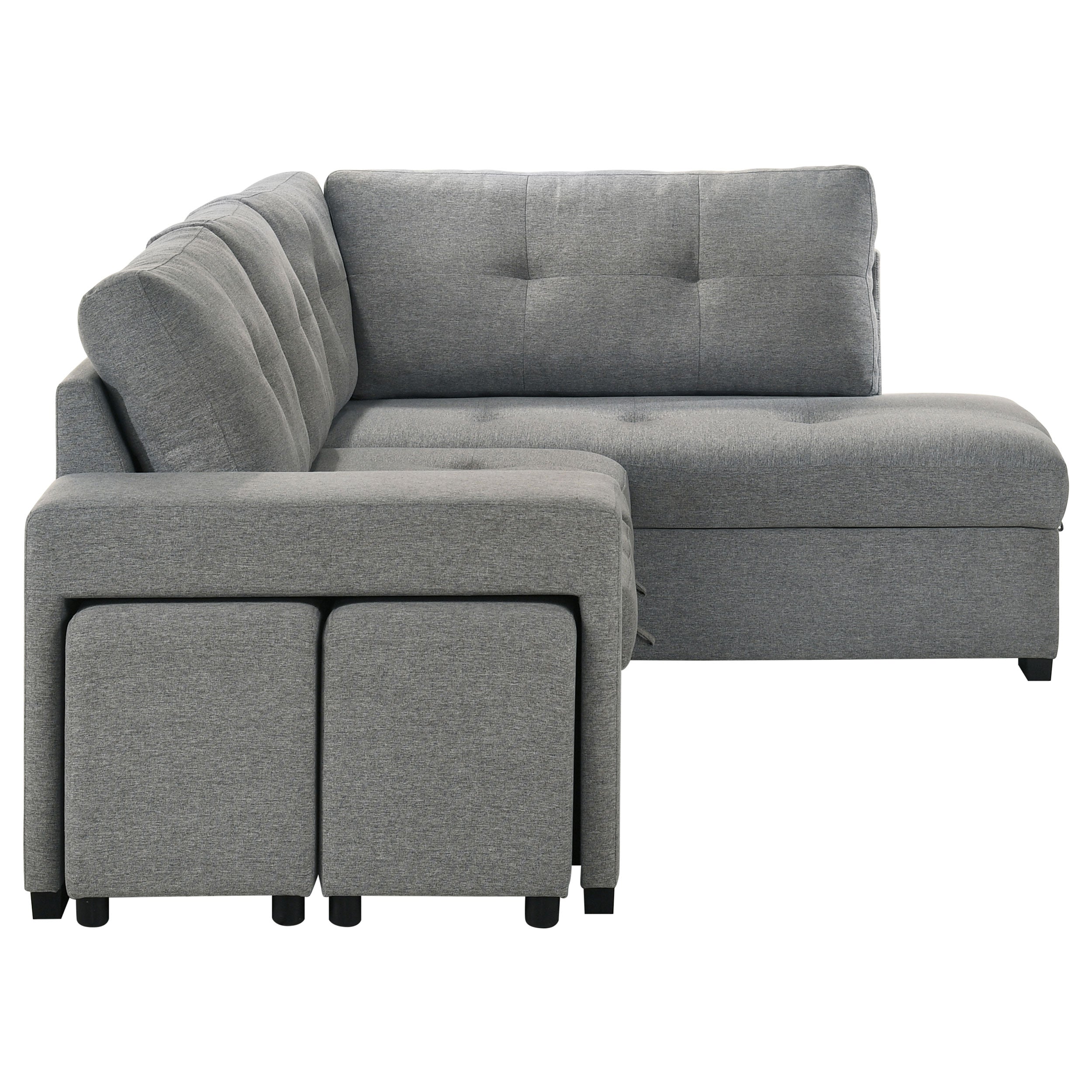Roanne Pull-Out Sleeper Sectional Sofa