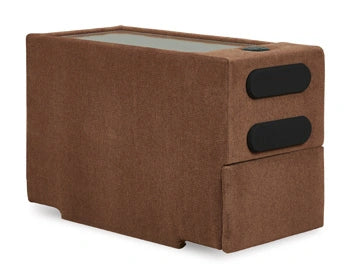 Sofá seccional Modmax con sistema de audio